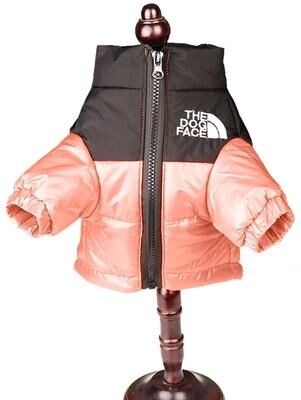 Uplifted Finds Reflective Winter Windproof Dog Jacket pink l