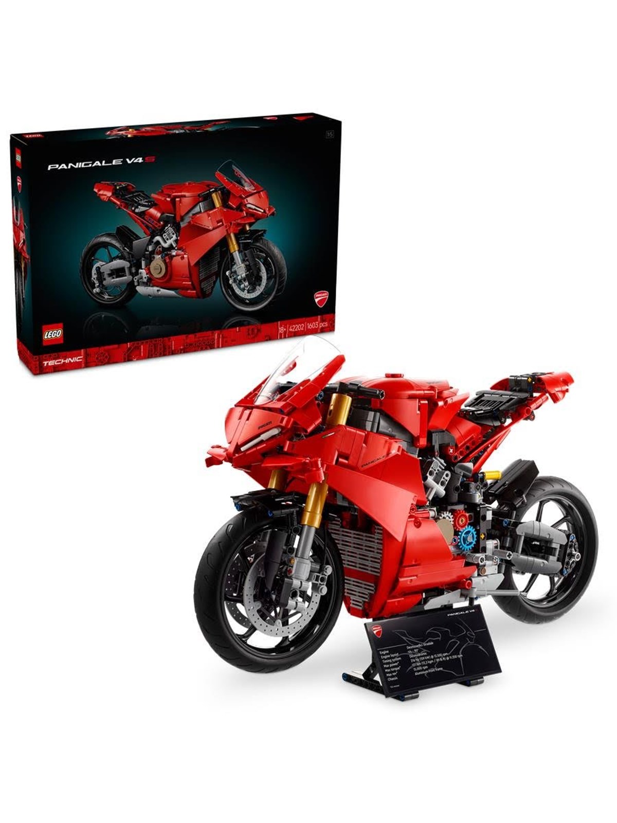 LEGO Technic 42202 Ducati Panigale V4 S Motorrad