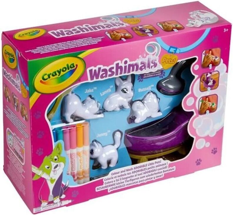 Washimals Color'n'Wash Glam Pets - Crayola
