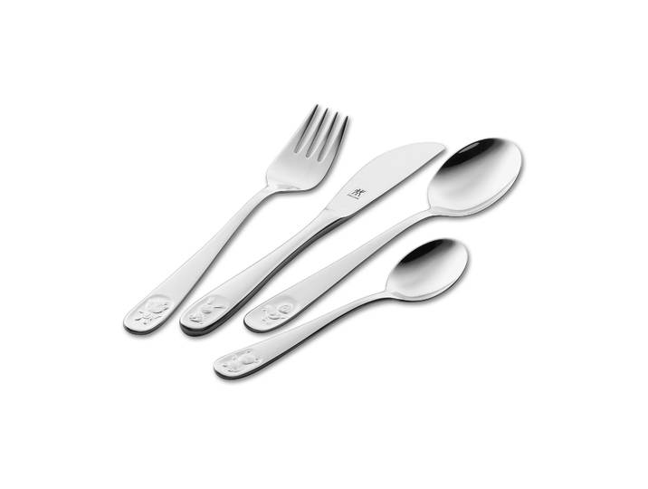 Zwilling Set de couverts Zwilling Twin Kids BINO pour enfants 4 pièces Acier inoxydable