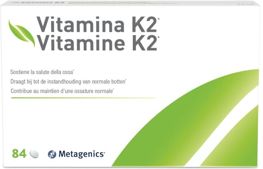 METAGENICS BELGIUM bvba VITAMINA K2, 84 Compresse