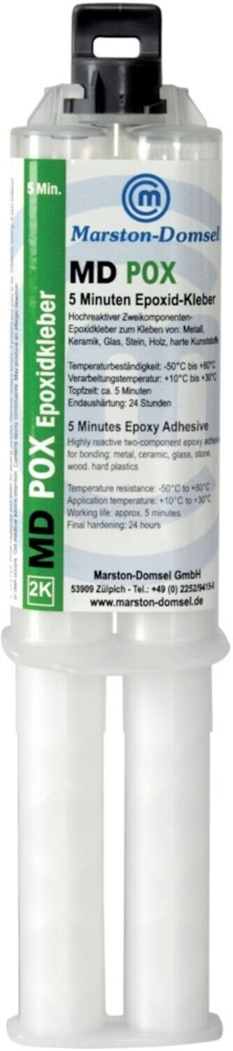 MD-pox Epoxidkleber 1:1 Doppelspritze 25g ; Marston-Domsel (MPO.S25)