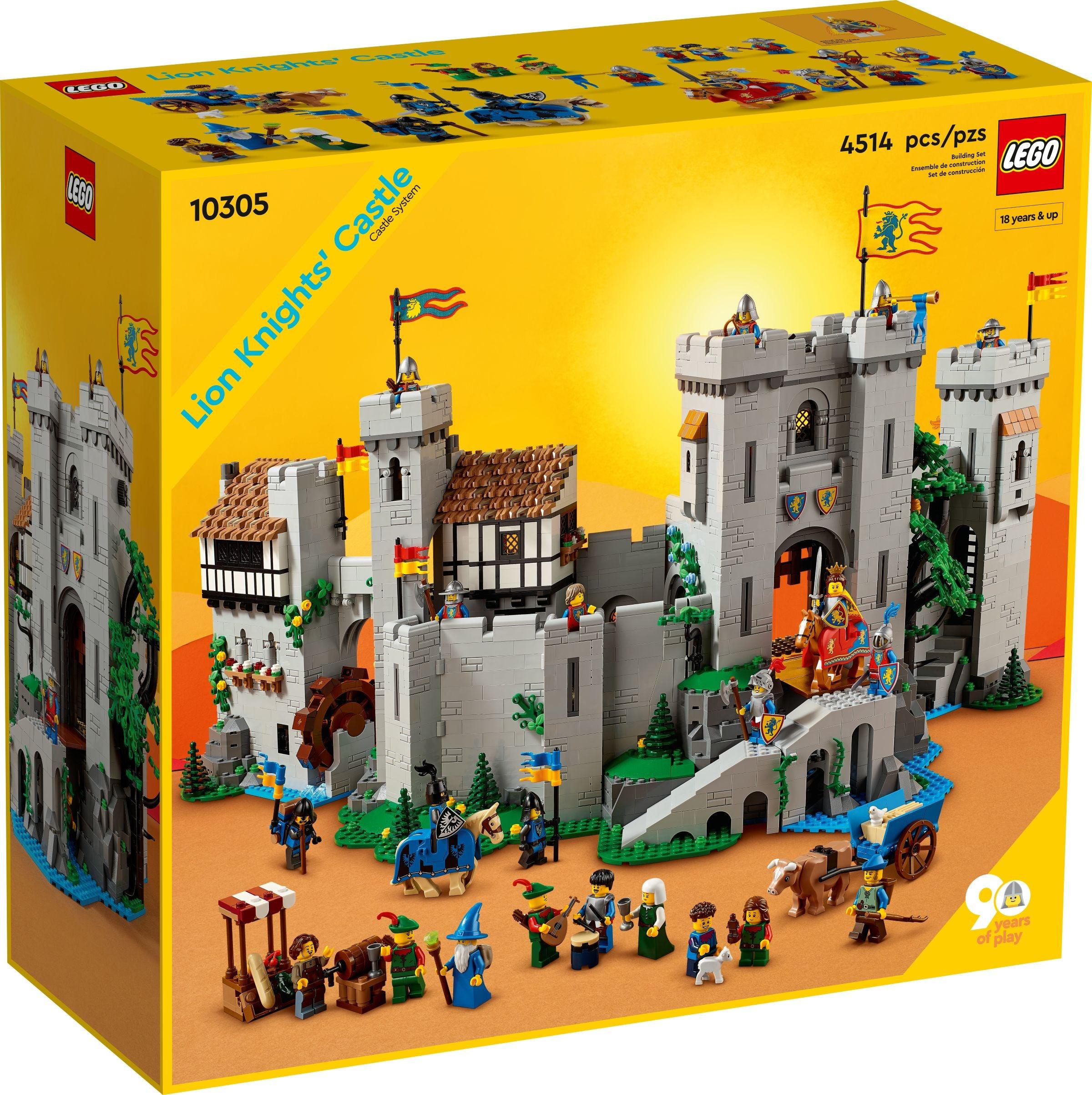 LEGO ICONS Lion Knights' Castle, Bausatz, 18 Jahr(e), 4514 Stück(e), 6,15 kg