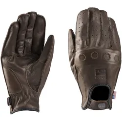 Blauer Routine Motorradhandschuhe