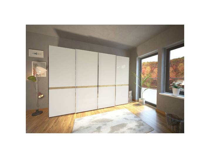 Schwebetürenschrank Barcelona I 300 x 217cm Braun