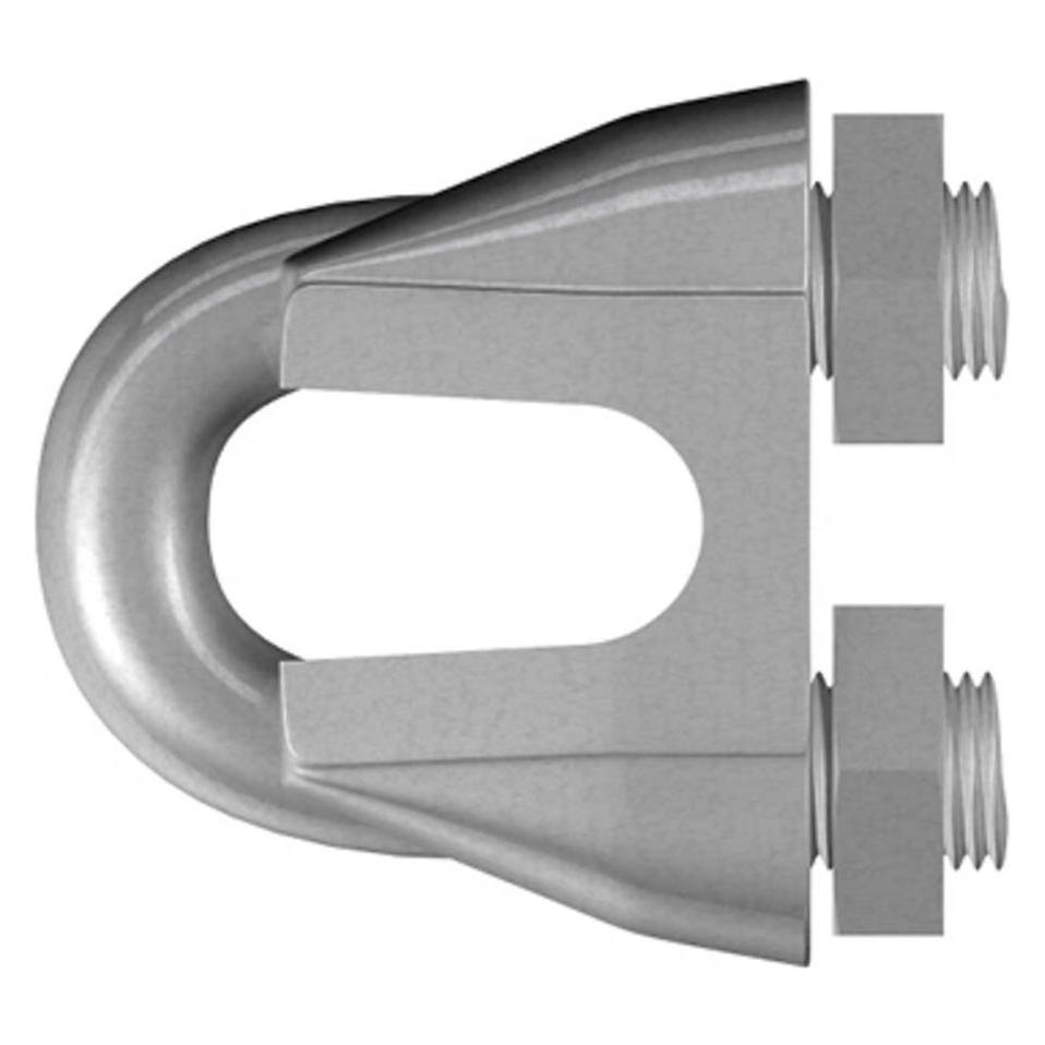 Dörner + Helmer DH Seilklemme Ø 9.5 mm, verzinkt 10 St (4816034)
