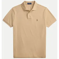 Poloshirt in Piqué Qualität Beige M