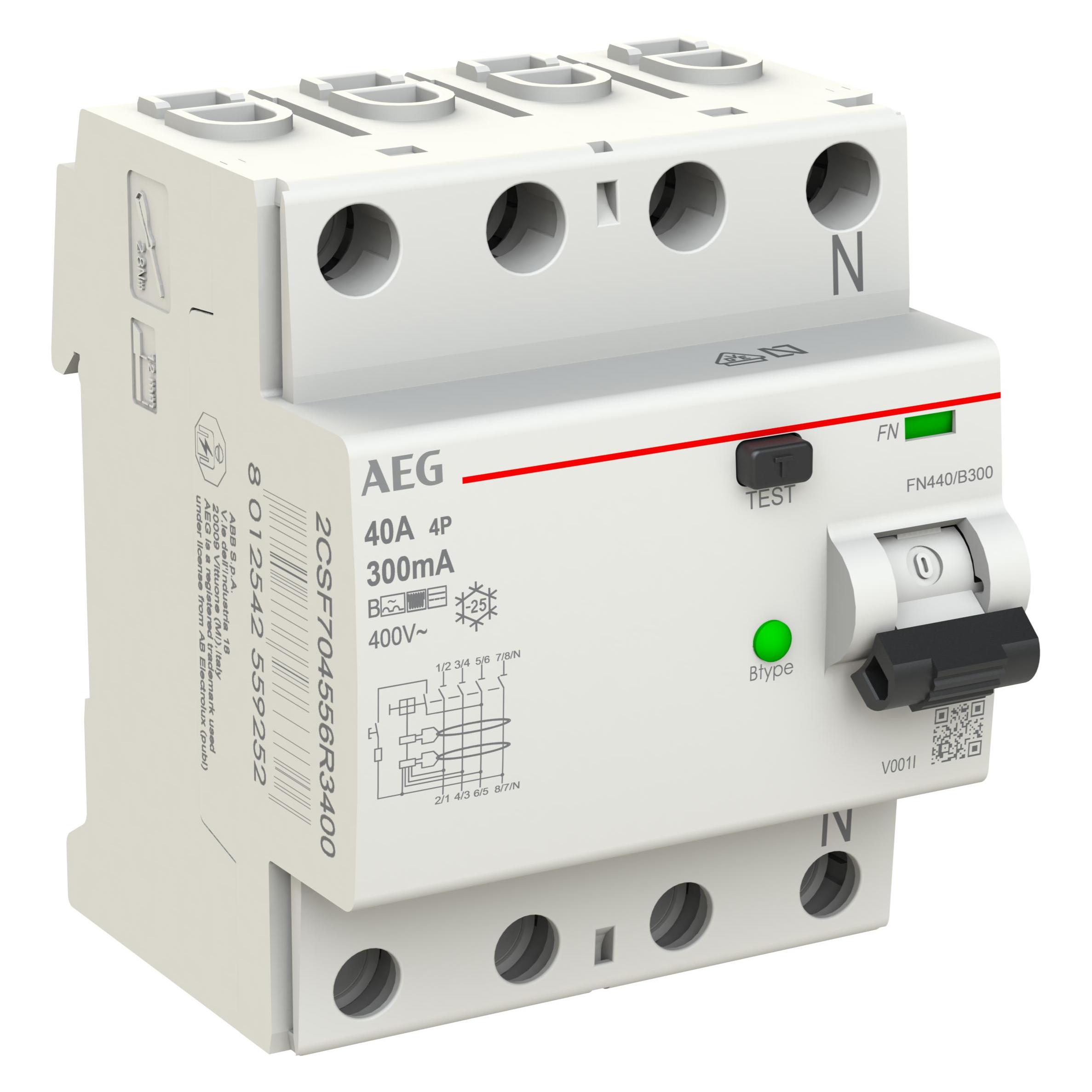 Busch-Jaeger AEG FI-Schutzschalter (2CSF704556R3400)