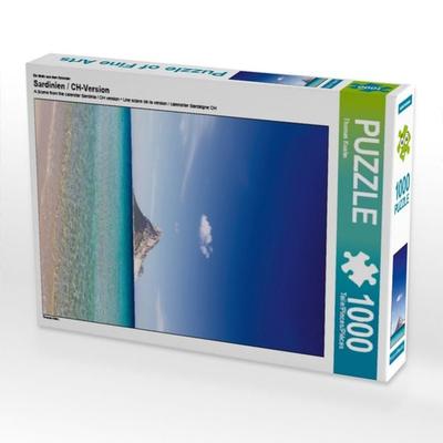 CALVENDO Puzzle Ein Motiv aus dem Kalender Sardinien / CH-Version | 1000 Teile Lege-Größe 64x48cm Foto-Puzzle für glückliche Stunden