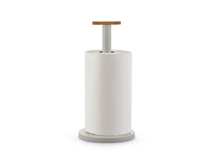 Alessi - Porte-rouleau essuie-tout Mattina - Gris - Bambou - Designer Big Game