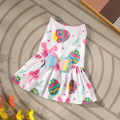 Hund Kleid Niedlich Weich Mode Bequem Party Festival