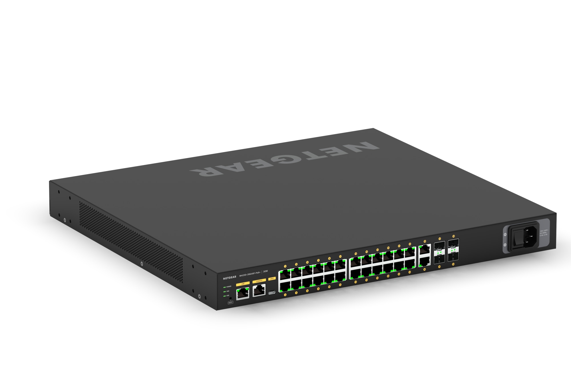 Netgear AV Line M4250-26G4XF-PoE+ Managed Switch GSM4230PX-100EUS
