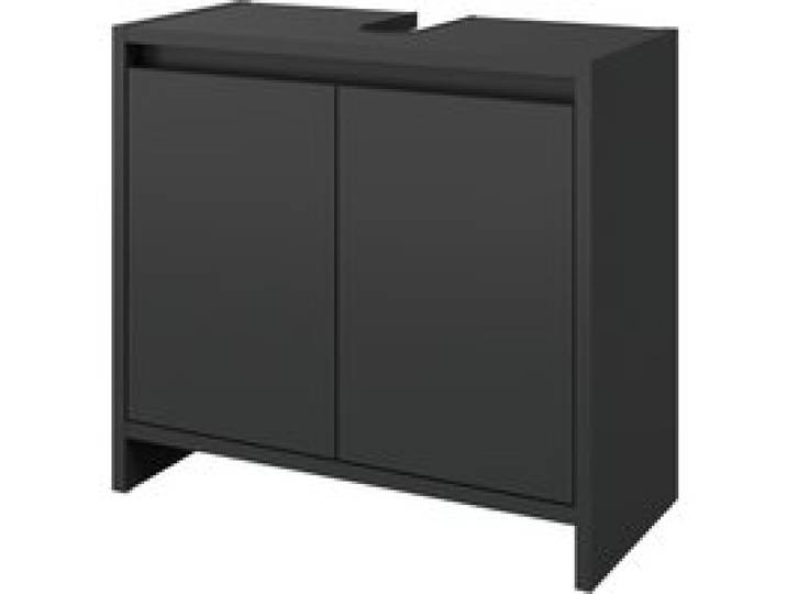 LIVARNO® Meuble sous-vasque Oslo, 60 x 55 x 28 cm, anthracite