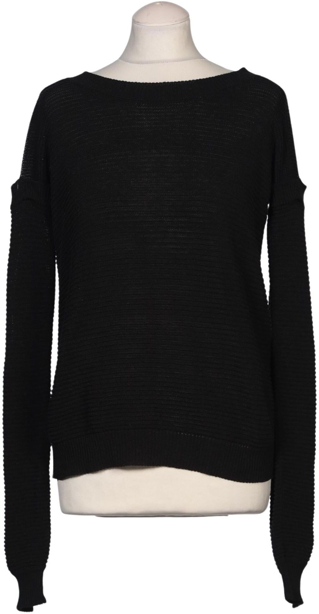 81 hours Damen Pullover, Schwarz, Gr. S, Synthetik / Baumwolle - Second Hand