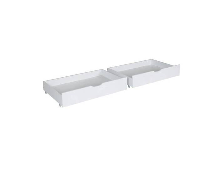 sweeek - Tiroir lit enfant bois de pin (lot de 2) TIROIR RANGEMENT DE LIT X2