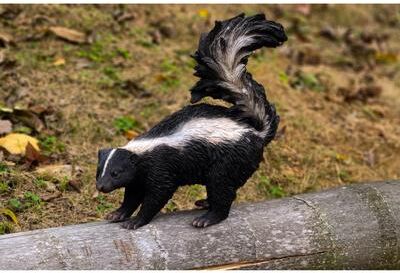 Hi-Line Gift Walking Skunk Statue