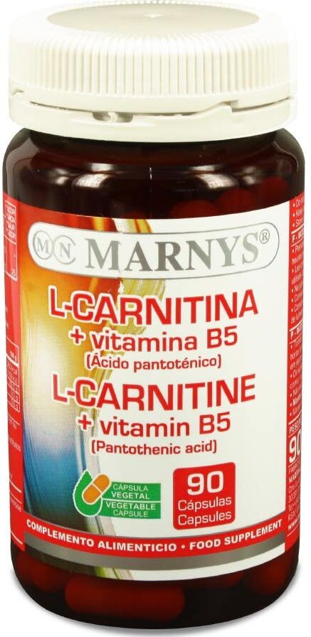 Marnys L-Carnitina + Vitamina B5 90 caps