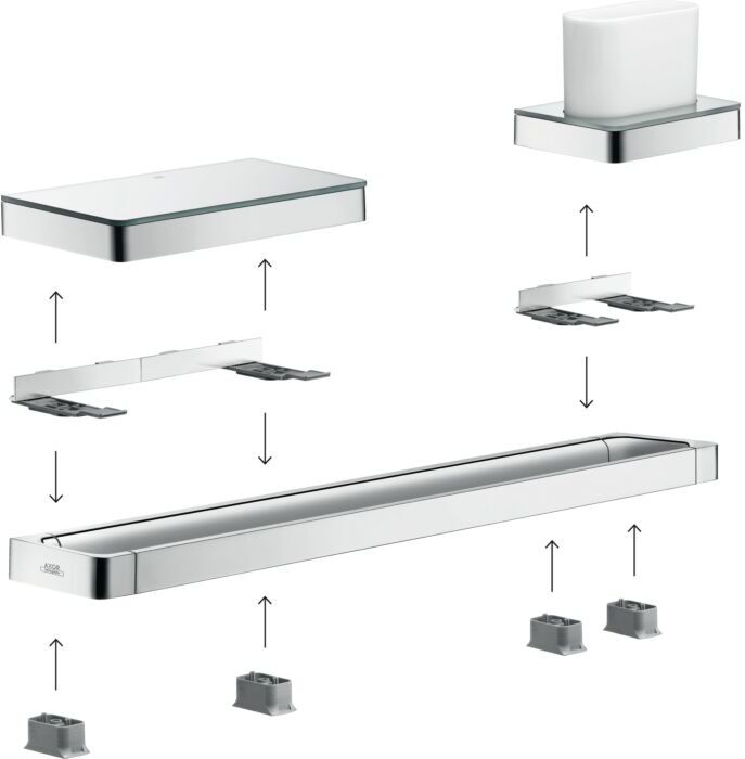 Hansgrohe Axor Universal Circular Handtuchhalter 42832000 600 mm, chrom