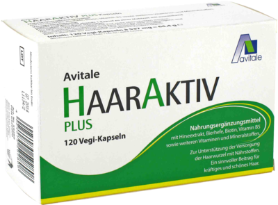 Avitale GmbH HAARAKTIV Plus Vegi-Kapseln 64 g 06426800