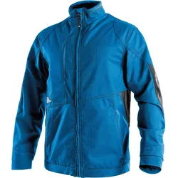 DASSY® Atom Arbeitsjacke - azurblau/anthrazitgrau - S
