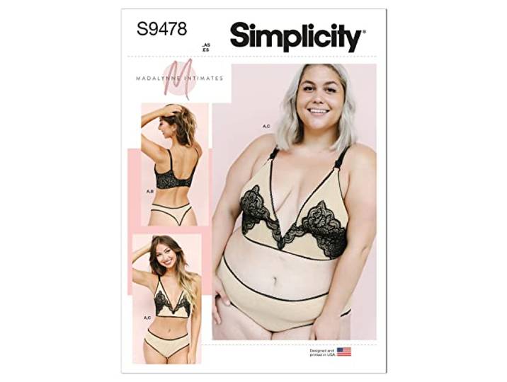 Simplicity SS9478A Misses/Plus Size Sportkleding A (alle maten)