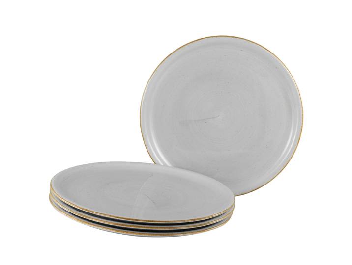 Pizzateller Vintage Nature Grau/Steingrau
