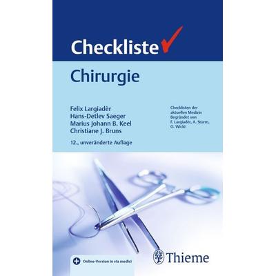 Checkliste Chirurgie, Set von , Thieme, 978-3-13-245183-4