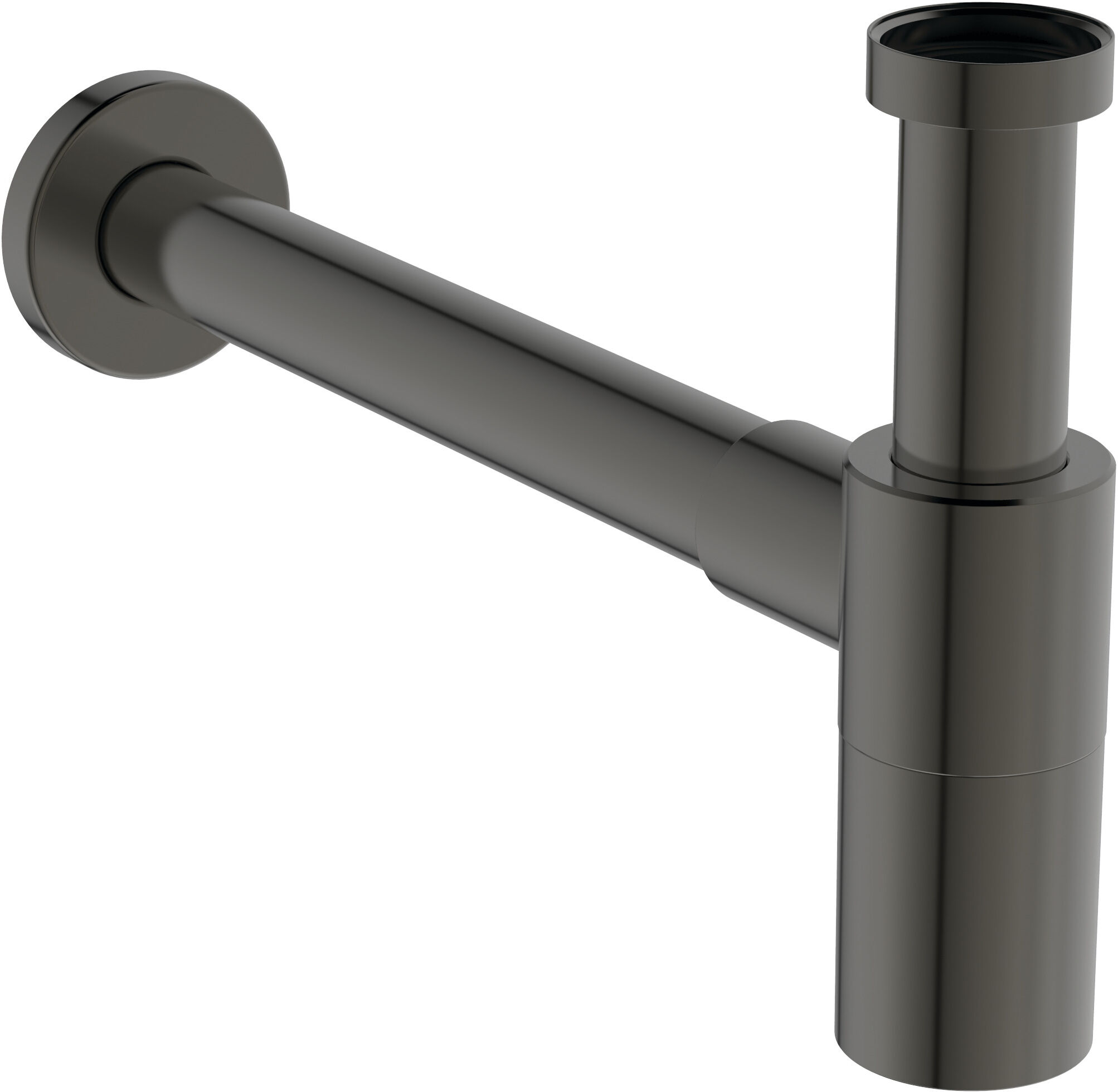 Siphon design Ideal Standard T4441A5 7x32,5x15,2cm, gris magnétique