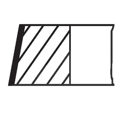 Mahle Kolbenringsatz [Hersteller-Nr. 03852N0] für Volvo
