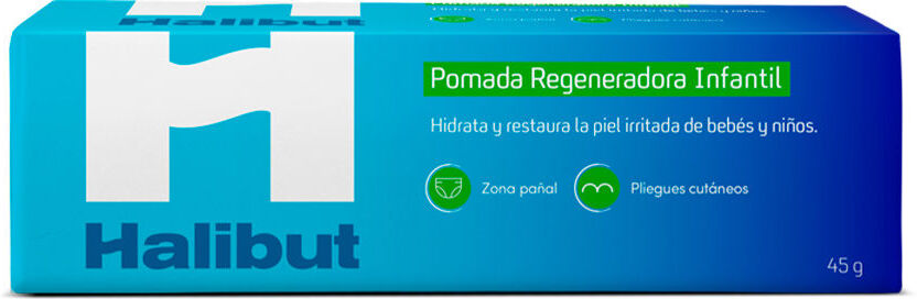 Halibut Pomada regeneradora infantil 45 gr