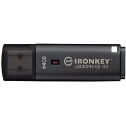 Kingston IronKey Locker Plus 50 G2 USB-Stick 64 GB
