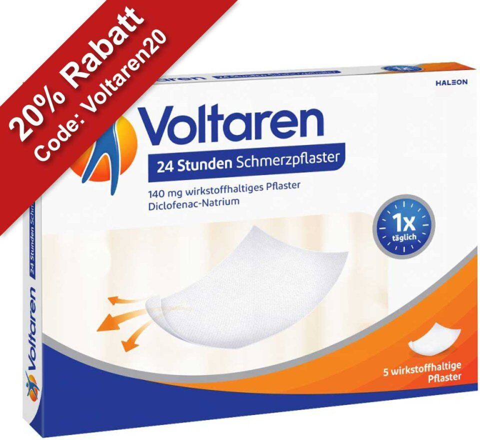 Voltaren 24 Stunden Schmerzpflaster