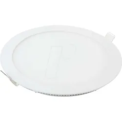 VT-214860 - LED-Einbauleuchte, 18 W, 1400 lm, 3000 K, weiß, rund
