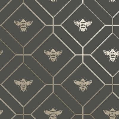 Holden Honeycomb Bee Geometric Non-Pasted Wallpaper – 396in x 20.8in