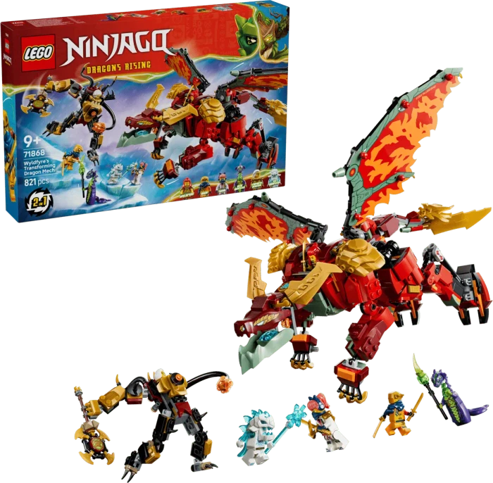 LEGO NINJAGO 71868 Wyldfyres Drachenmech
