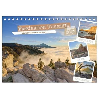 Faszination Teneriffa (Tischkalender 2027 DIN A5 quer), CALVENDO Monatskalender