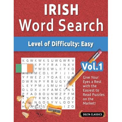 Irish Word Search - Level Of Difficulty, Taschenbuch von Best Activity Books, Linguas Classics