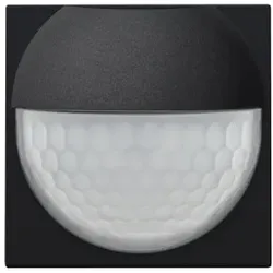 Niko Züblin 161-55511 Abdeckung für wandbewegungsmelder für Niko Home Control, black coated 16155511