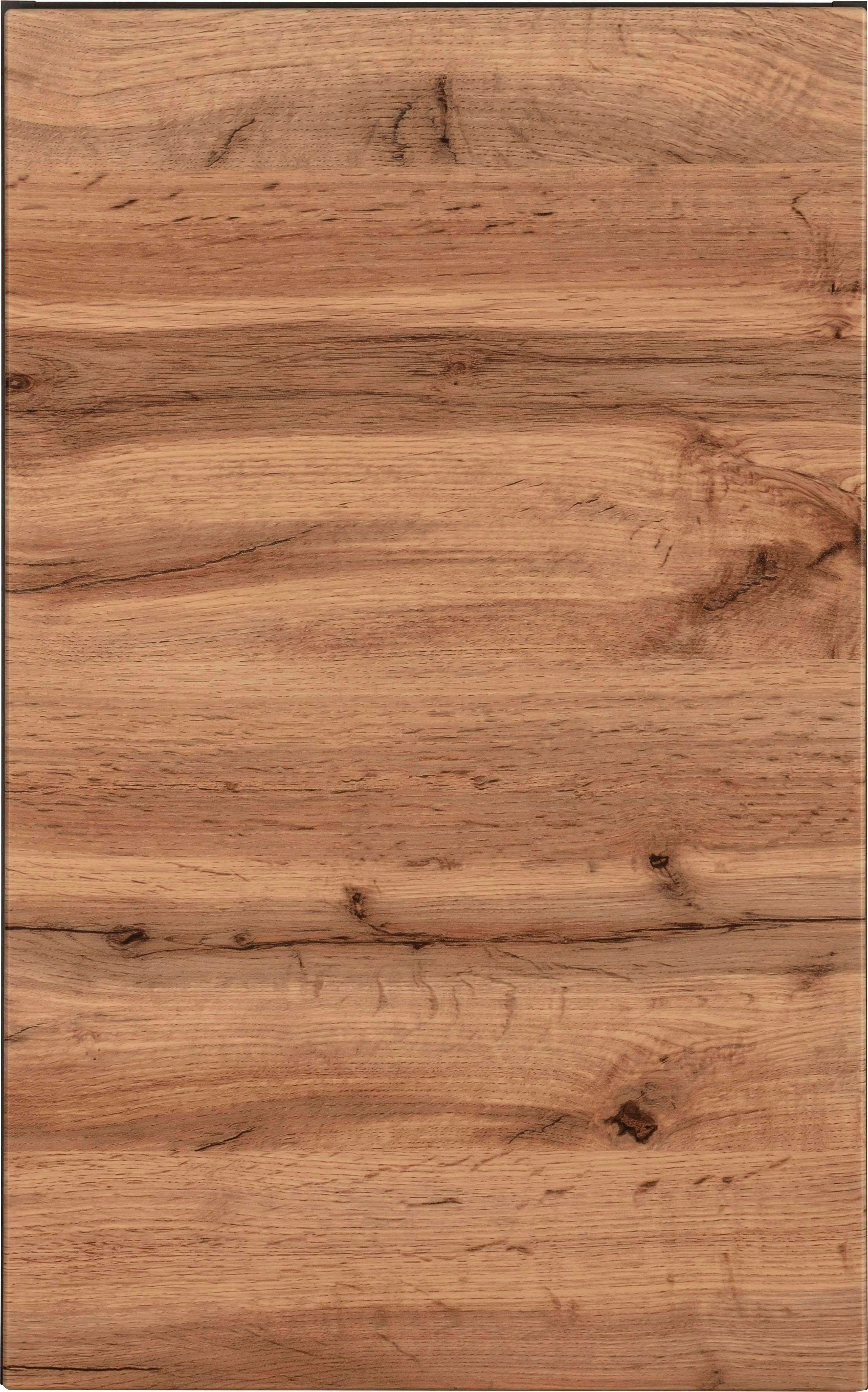 Hängeschrank WELLTIME "Lucca", grau (eichefarben, graphit), B:40cm H:64cm T:20cm, Schränke, Hängeschrank
