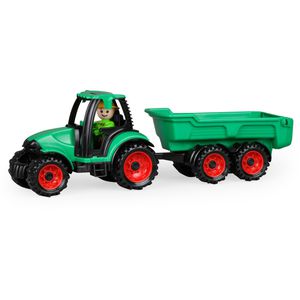 Lena Landwirtschaftsfahrzeug Truckies, Traktor mit Anhänger und Landwirt