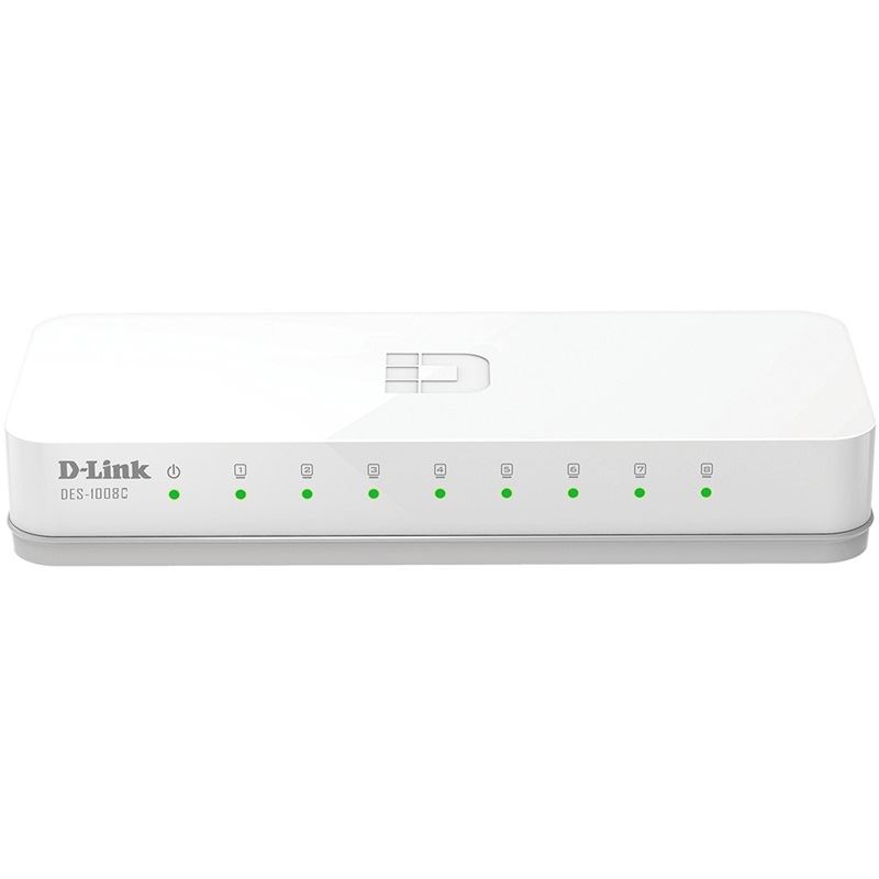 D-Link DES-1008C/E 8-Port Fast Ethernet Desktop Swi