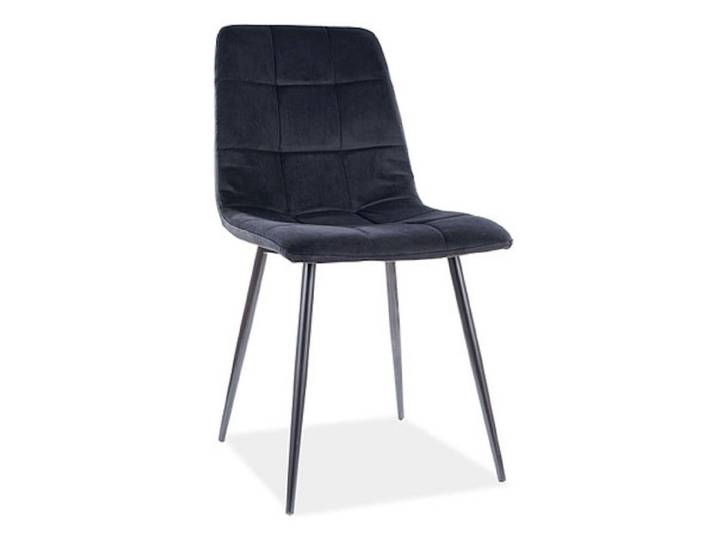 Feldmann-Wohnen Esszimmerstuhl Mila (2 St), schwarz 2er Set