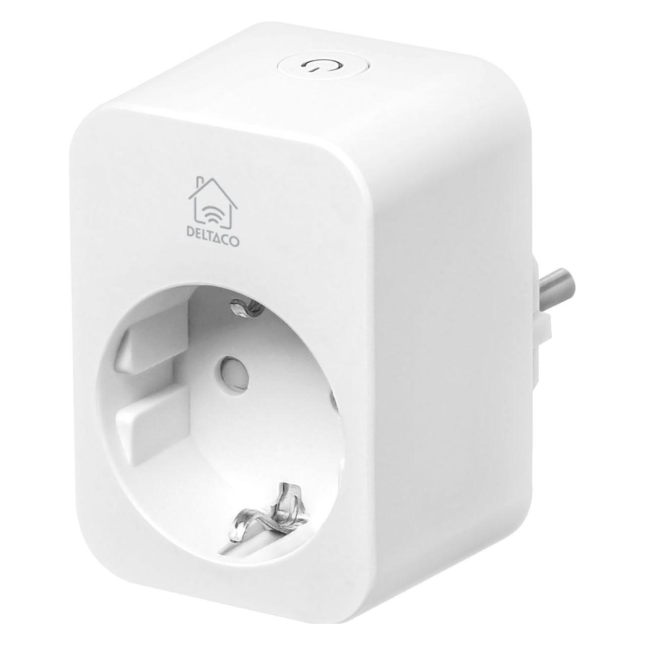 Deltaco Smart Home Indoor Steckdose mit Verbrauchsmonitor (SH-P01E16)