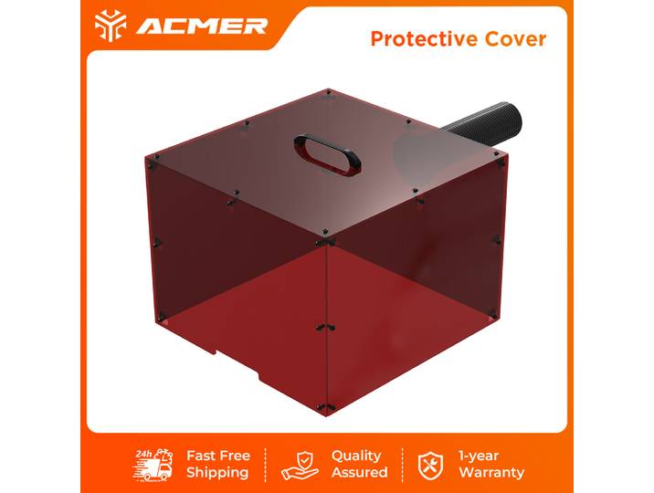 Boîtier de sécurité pour graveur laser ACMER S1 Mini avec ventilation, protection ignifuge et anti-poussière pour ACMER S1