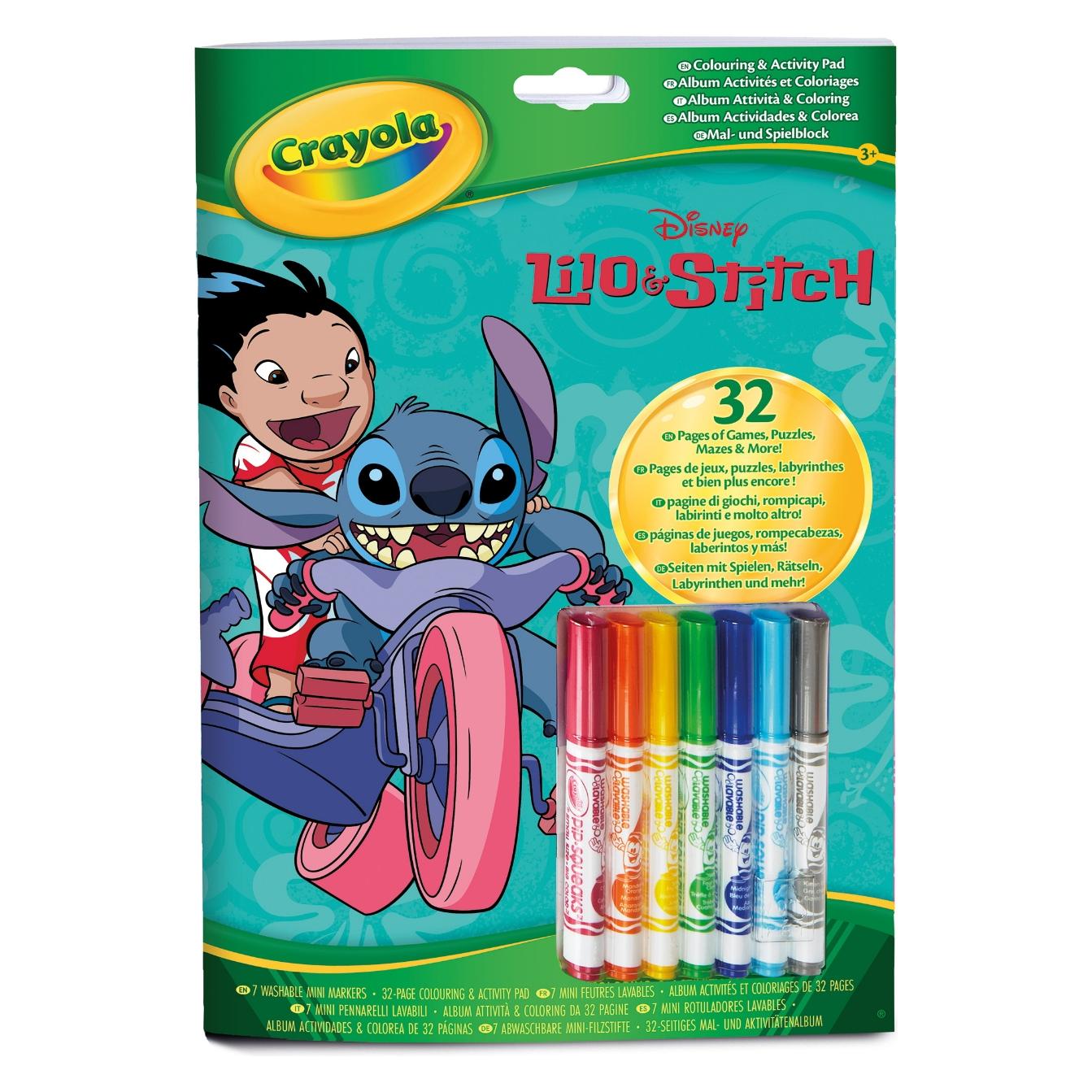 Crayola CR Coloring & Activity Album Lilo&Stitch (071662408657)