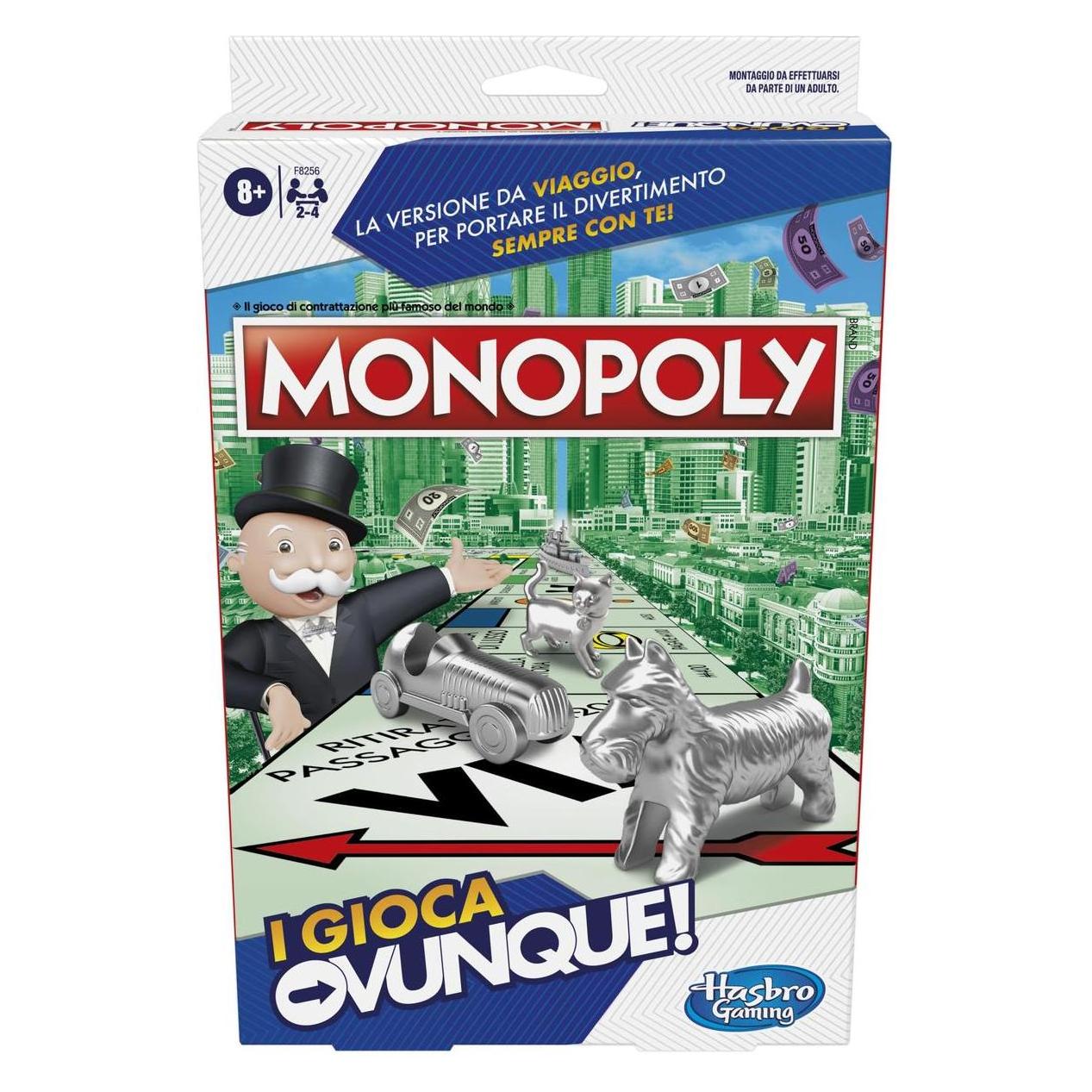 Hasbro Gaming Monopoly (Italienisch, 2 - 4 Spieler) (F8256IC0)