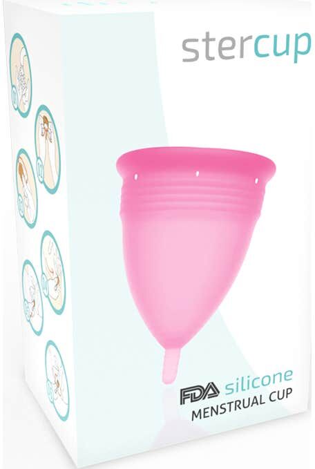 STERCUP Copa Menstrual Silicone T-L Rosa 1ud