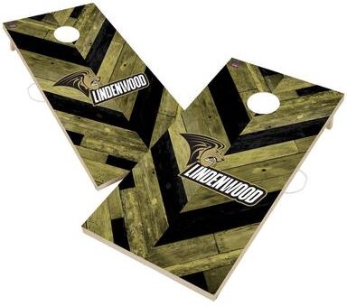 Skip's Garage Lindenwood University Lions Cornhole Board Set