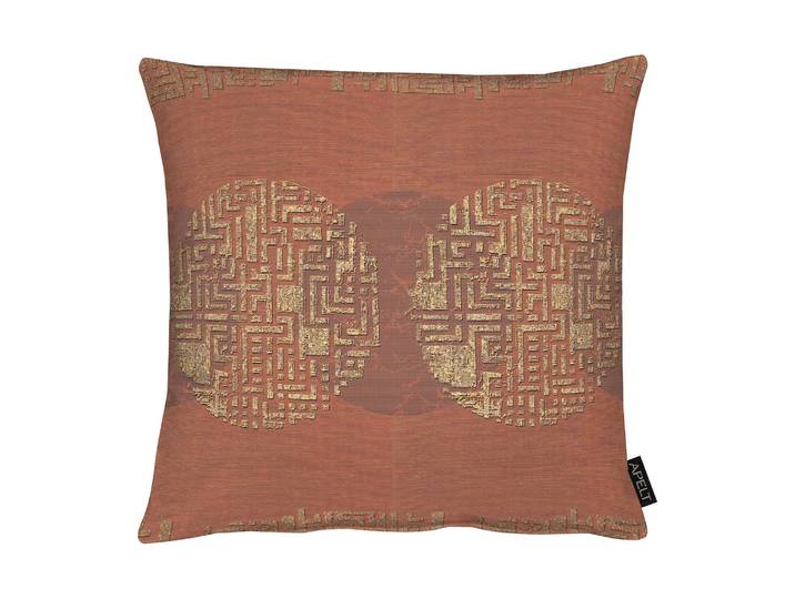 Housse de coussin 2718 Orange/Orange 46 x 46cm Tissu