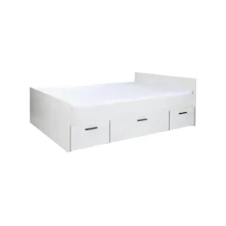 Jugendbett   ¦ weiß ¦ Maße (cm): B: 204 H: 70